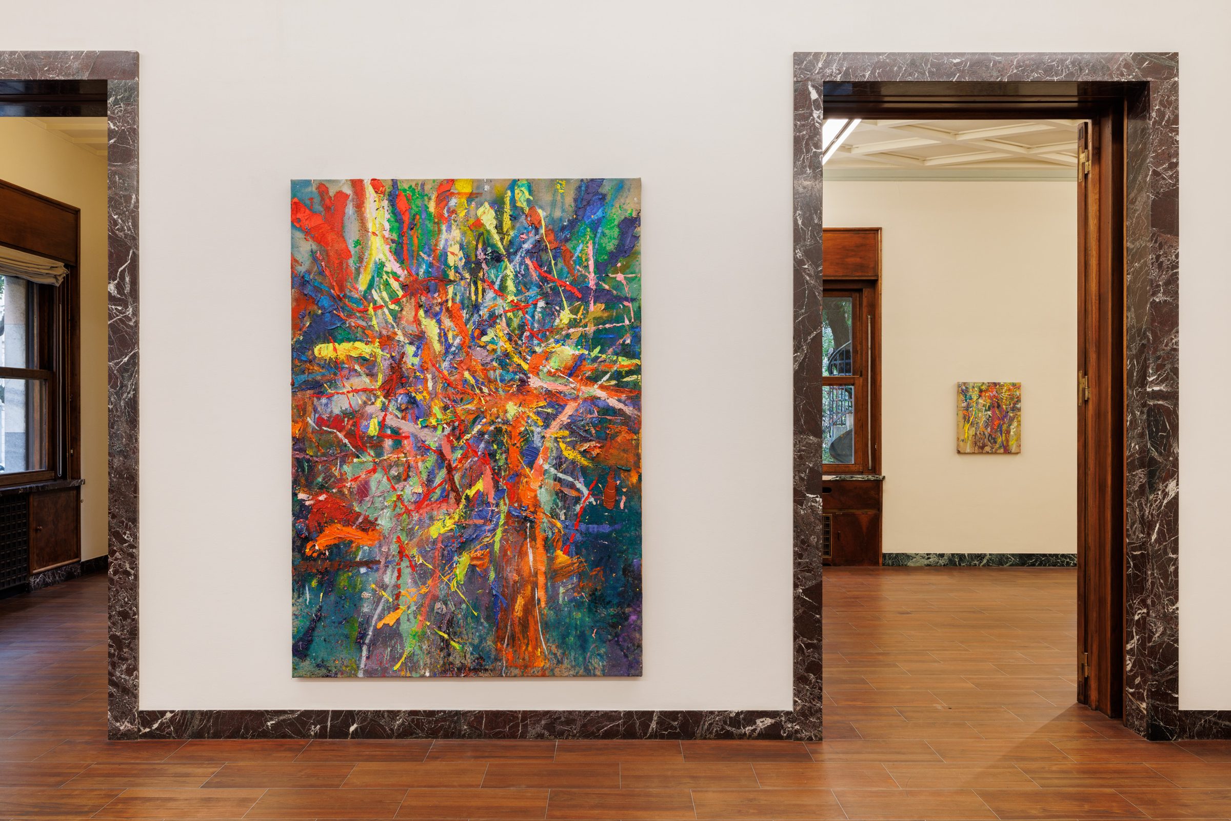 Installation view of Put a Mess, 2023