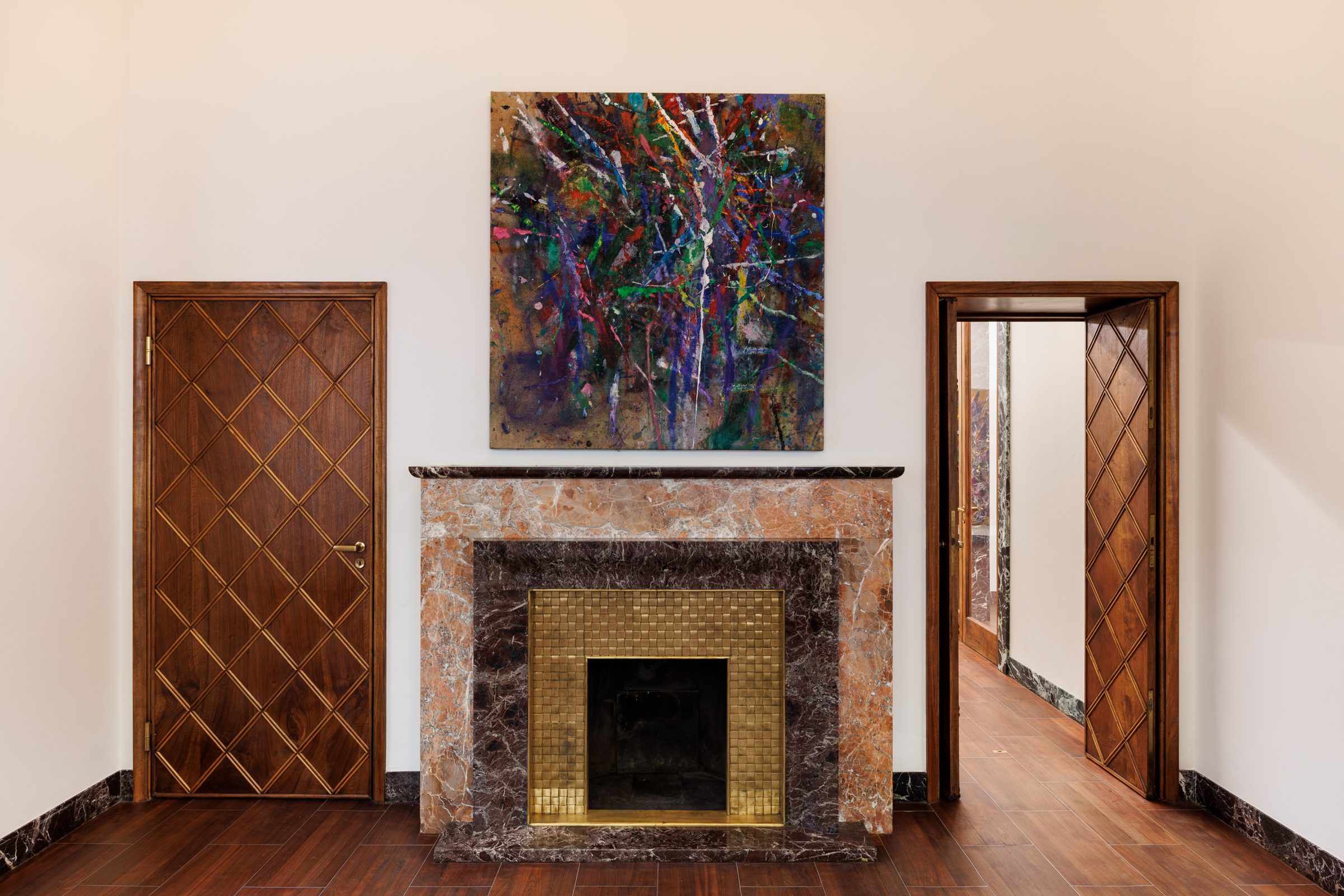Installation view of Put a Mess, 2023