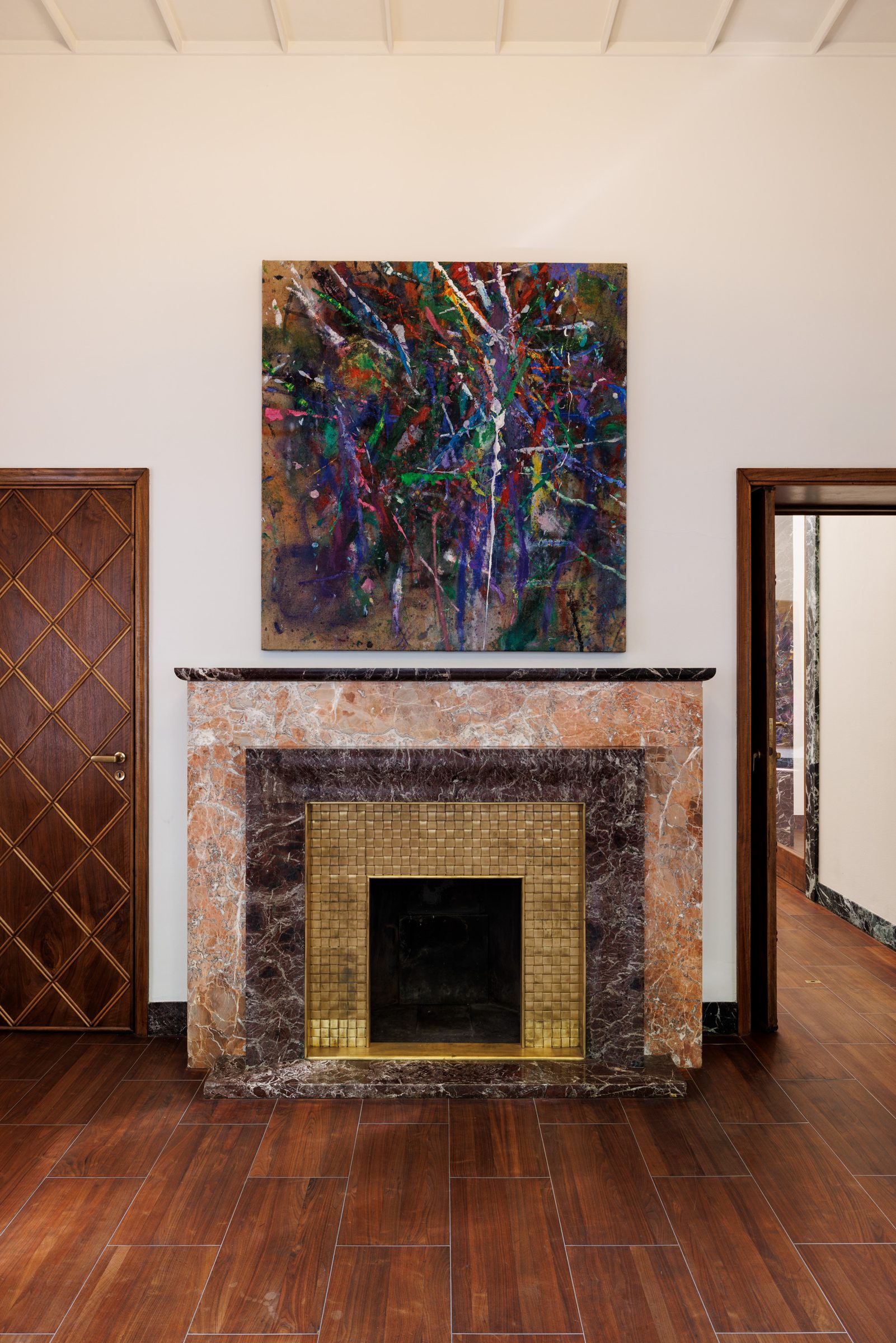 Installation view of Put a Mess, 2023