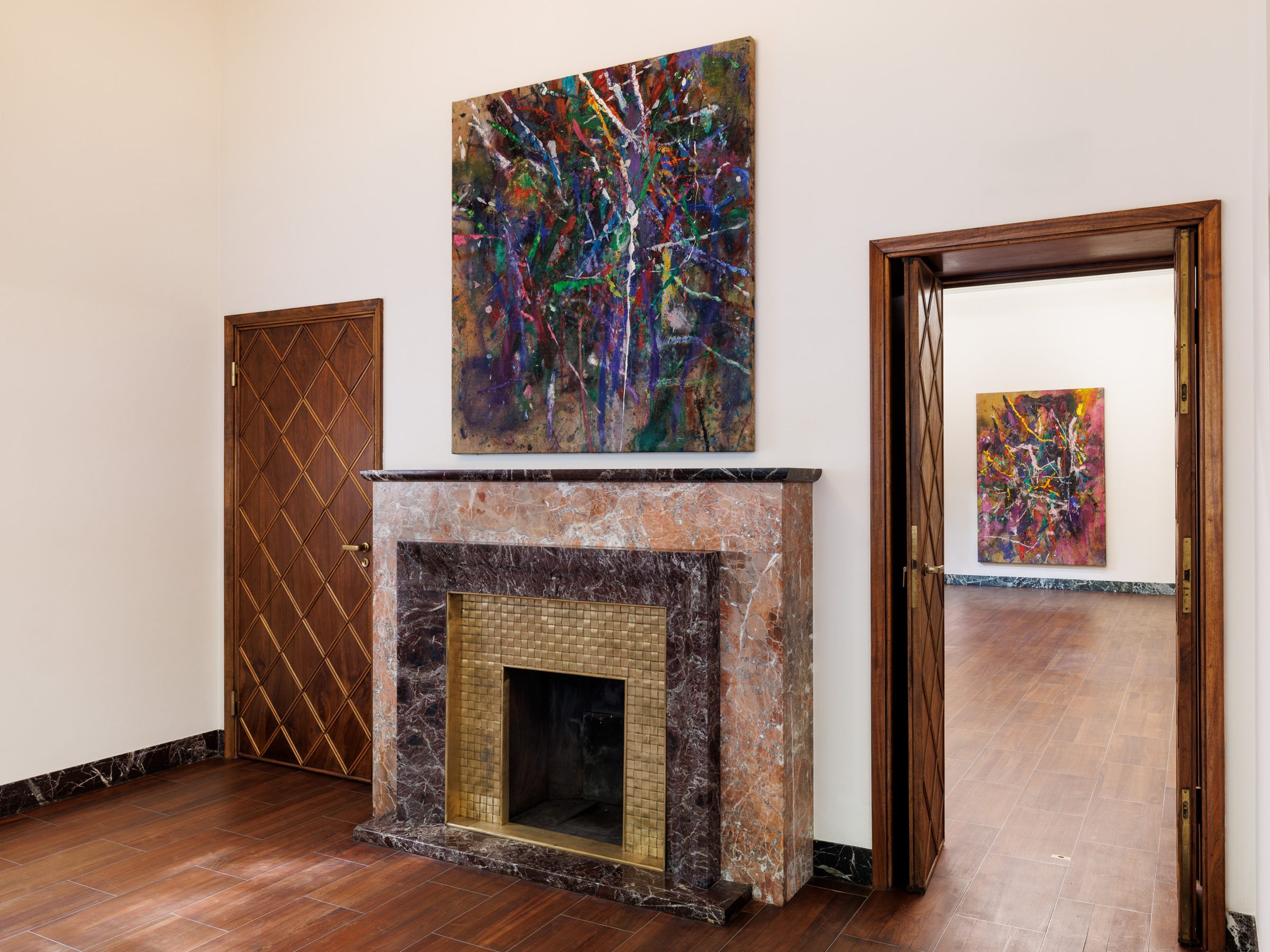 Installation view of Put a Mess, 2023