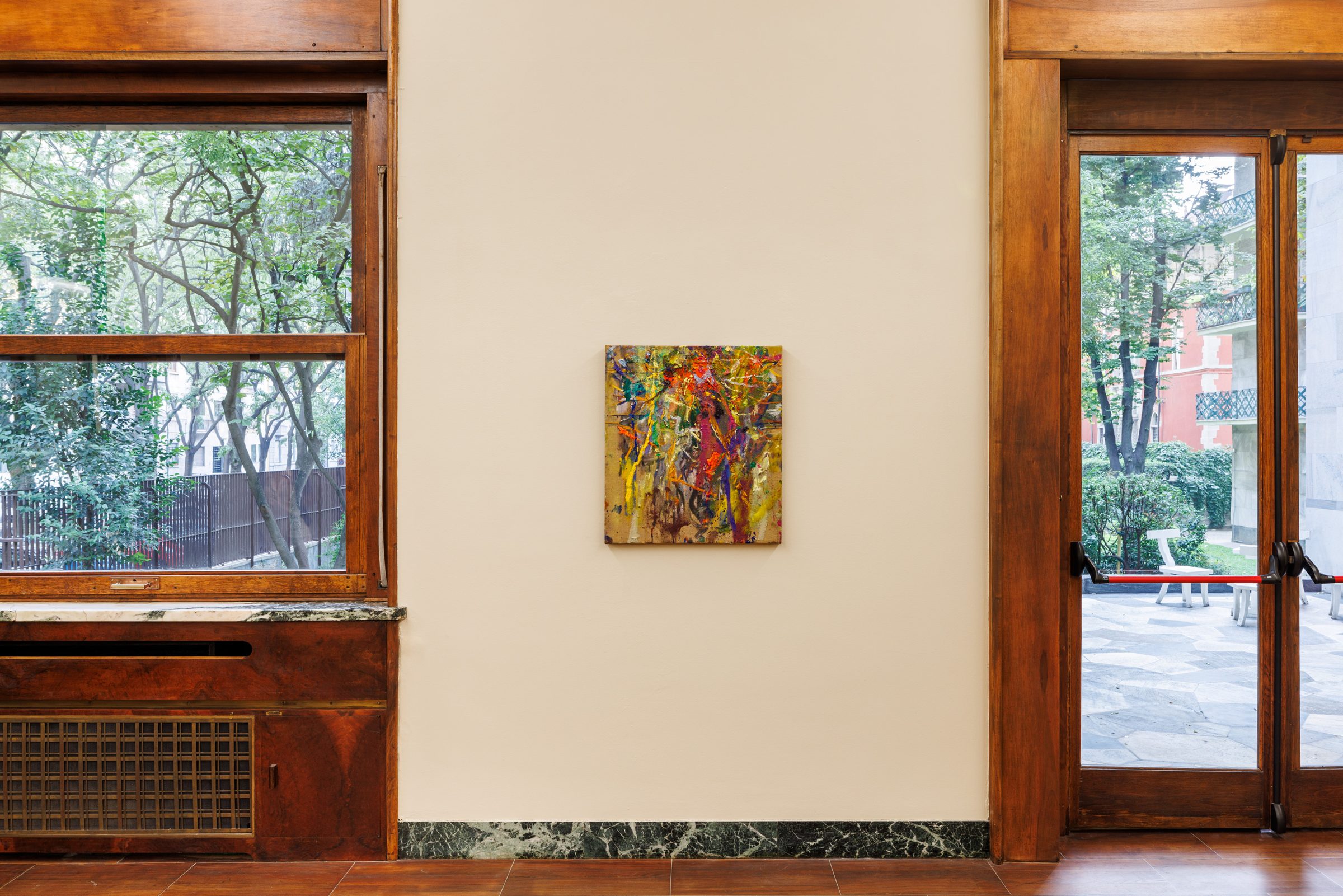 Installation view of Put a Mess, 2023