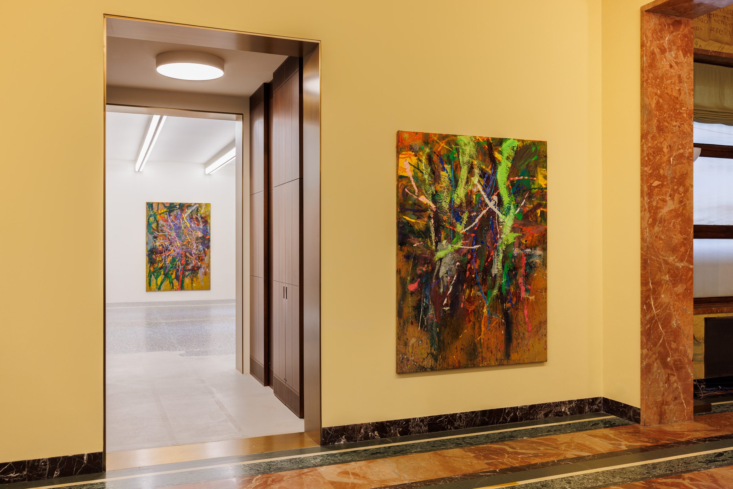 Installation view of Put a Mess, 2023