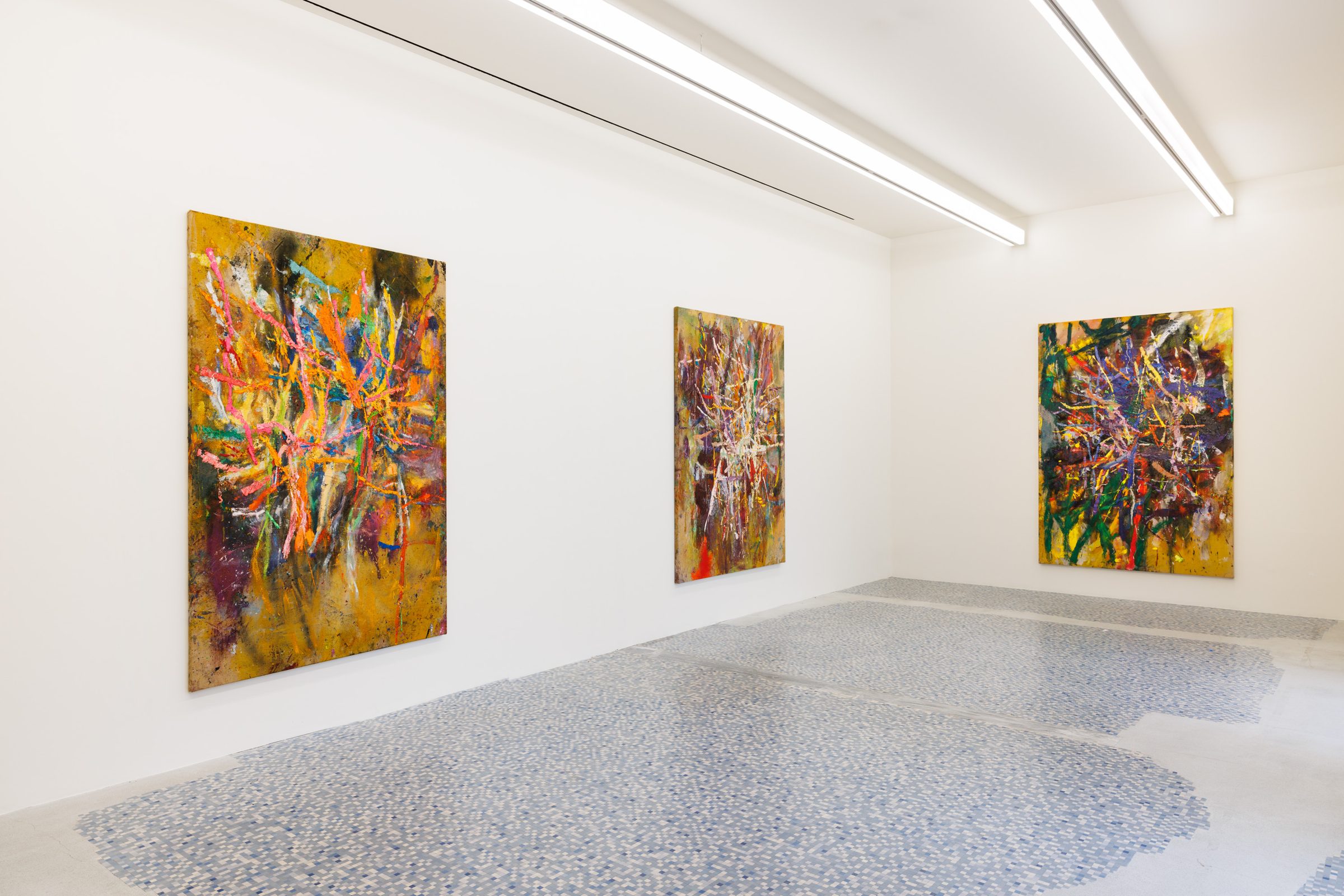 Installation view of Put a Mess, 2023