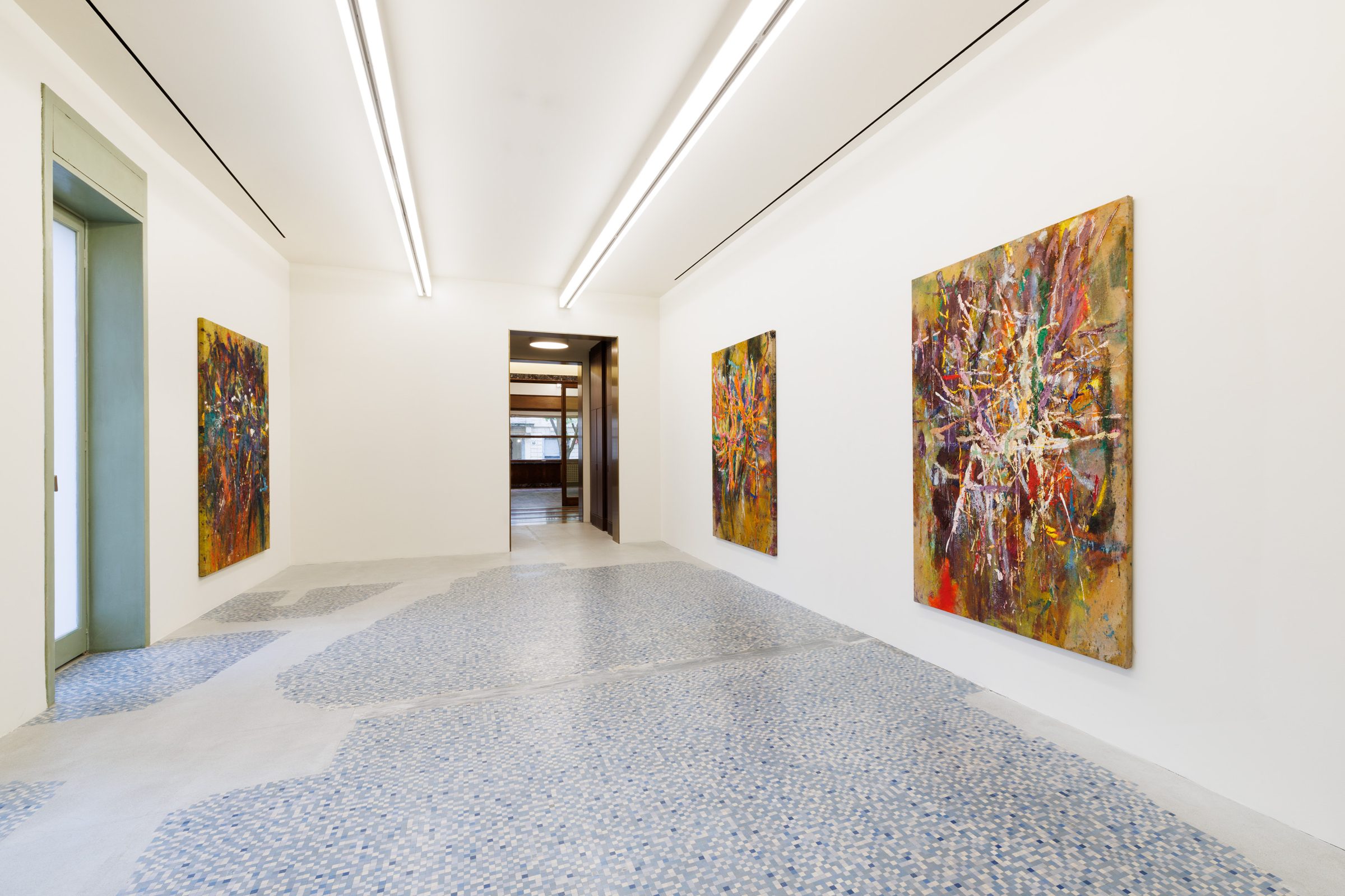 Installation view of Put a Mess, 2023