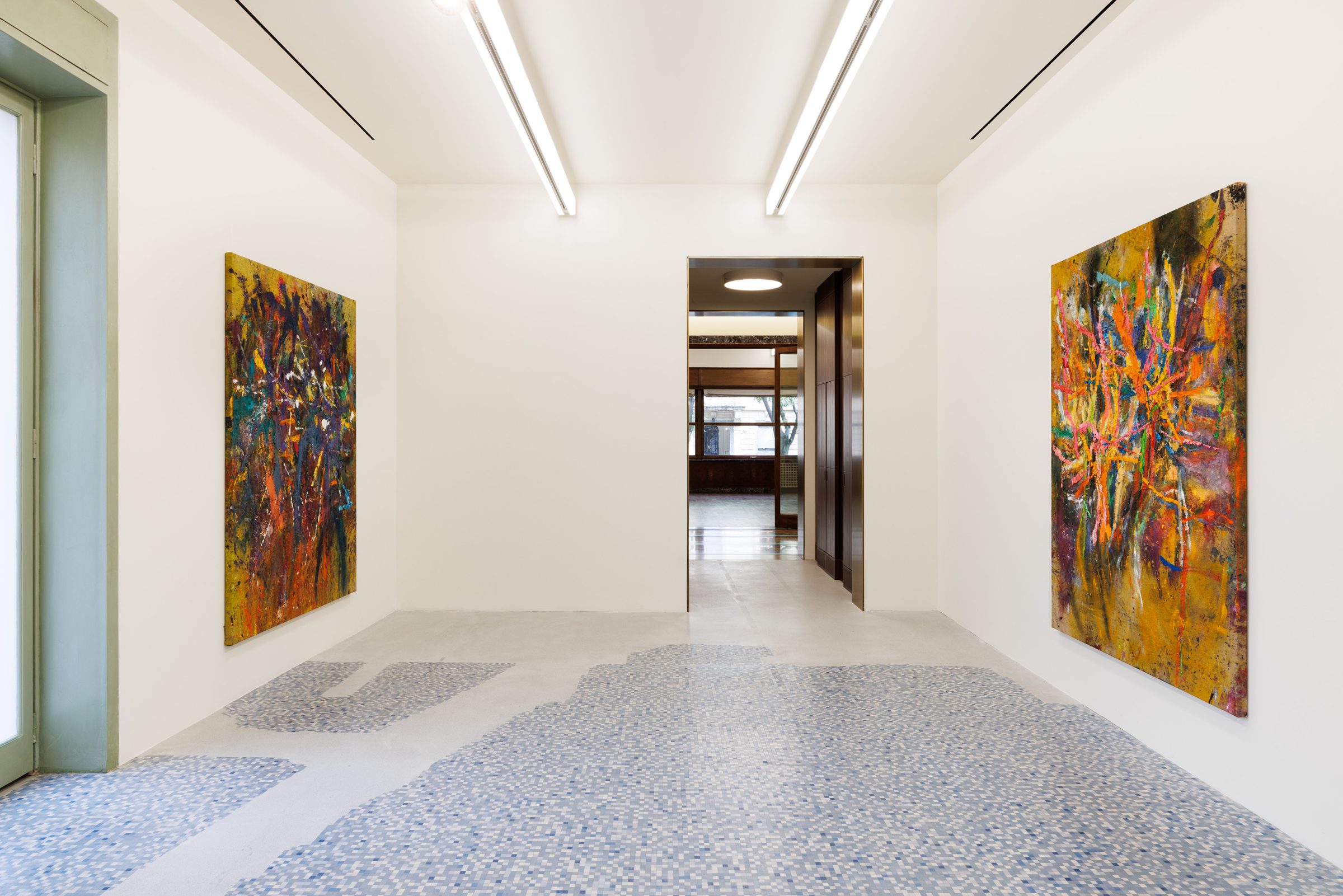 Installation view of Put a Mess, 2023