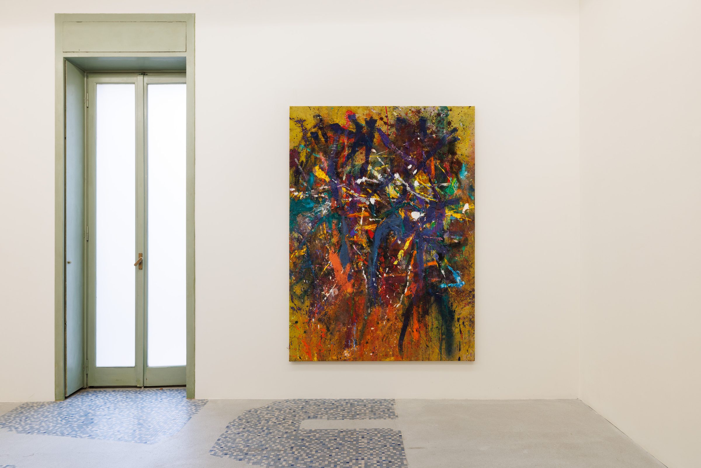 Installation view of Put a Mess, 2023
