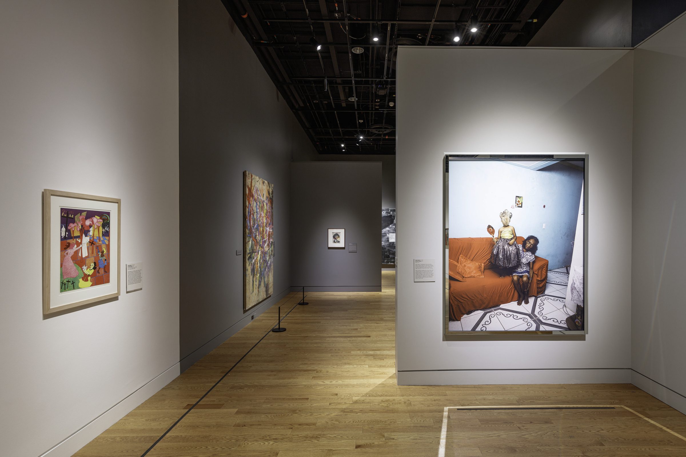 Installation view of Reckoning: Protest. Defiance. Resilience., National Museum of African American History and Culture, Smithsonian Institution, Washington, DC, 2024