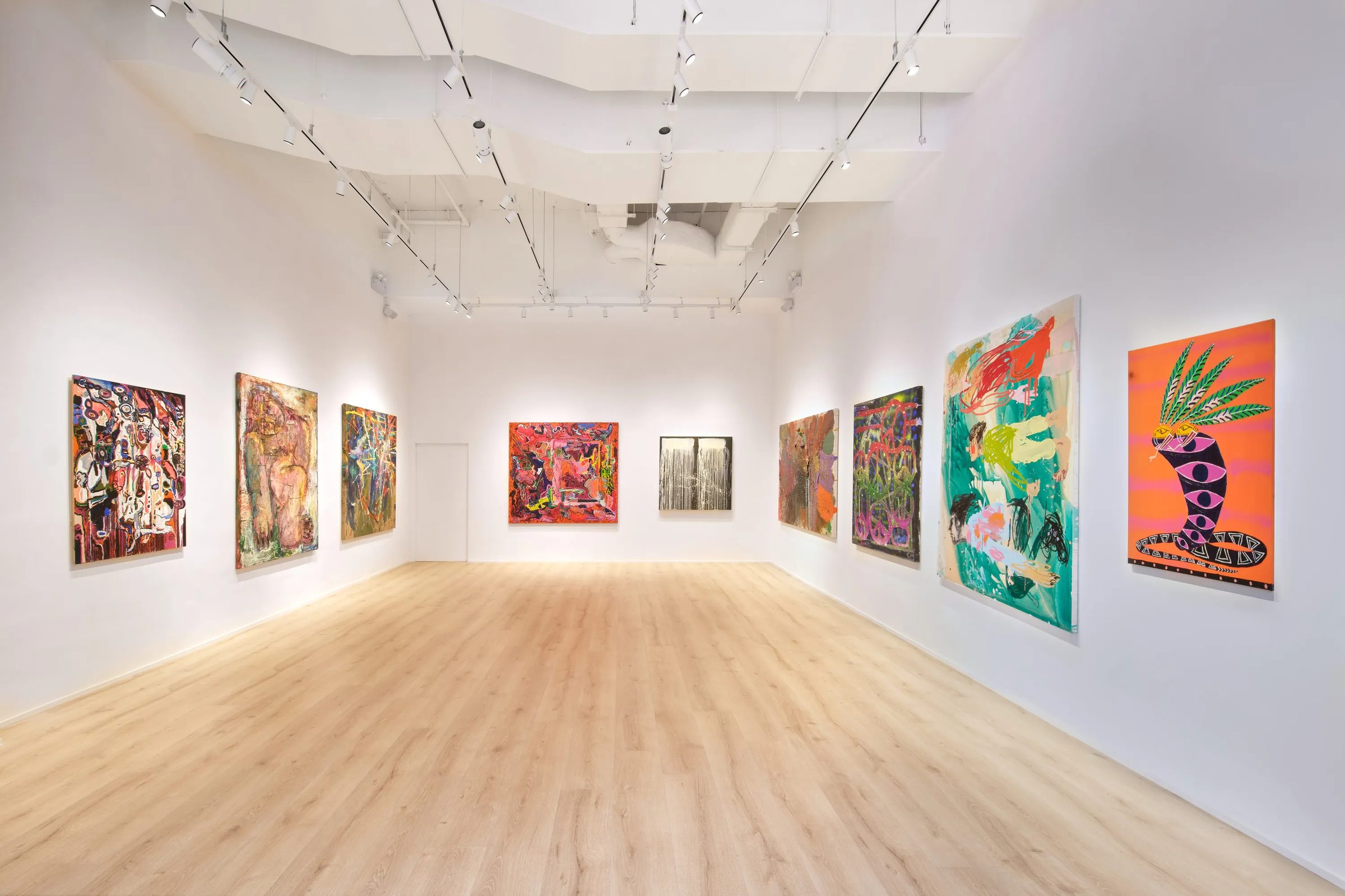 Installation view of Reflections: Partly Fiction, WOAW Gallery, Hong Kong, 2022
