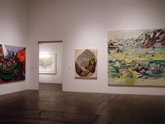 Installation view of Some Paintings: The Third LA Weekly Annual Biennial, 2008