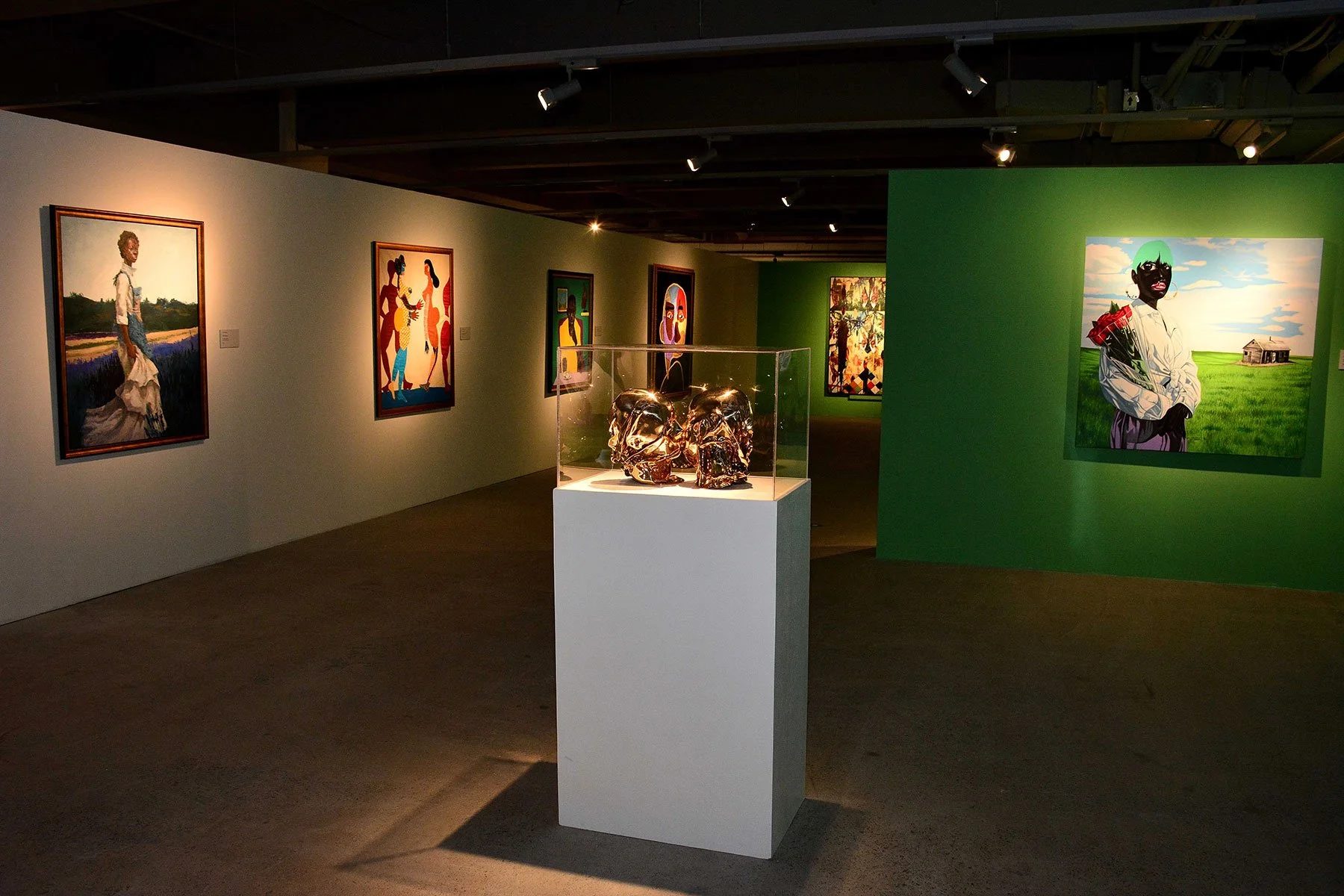 Installation view of Sounds of Blackness, 2023