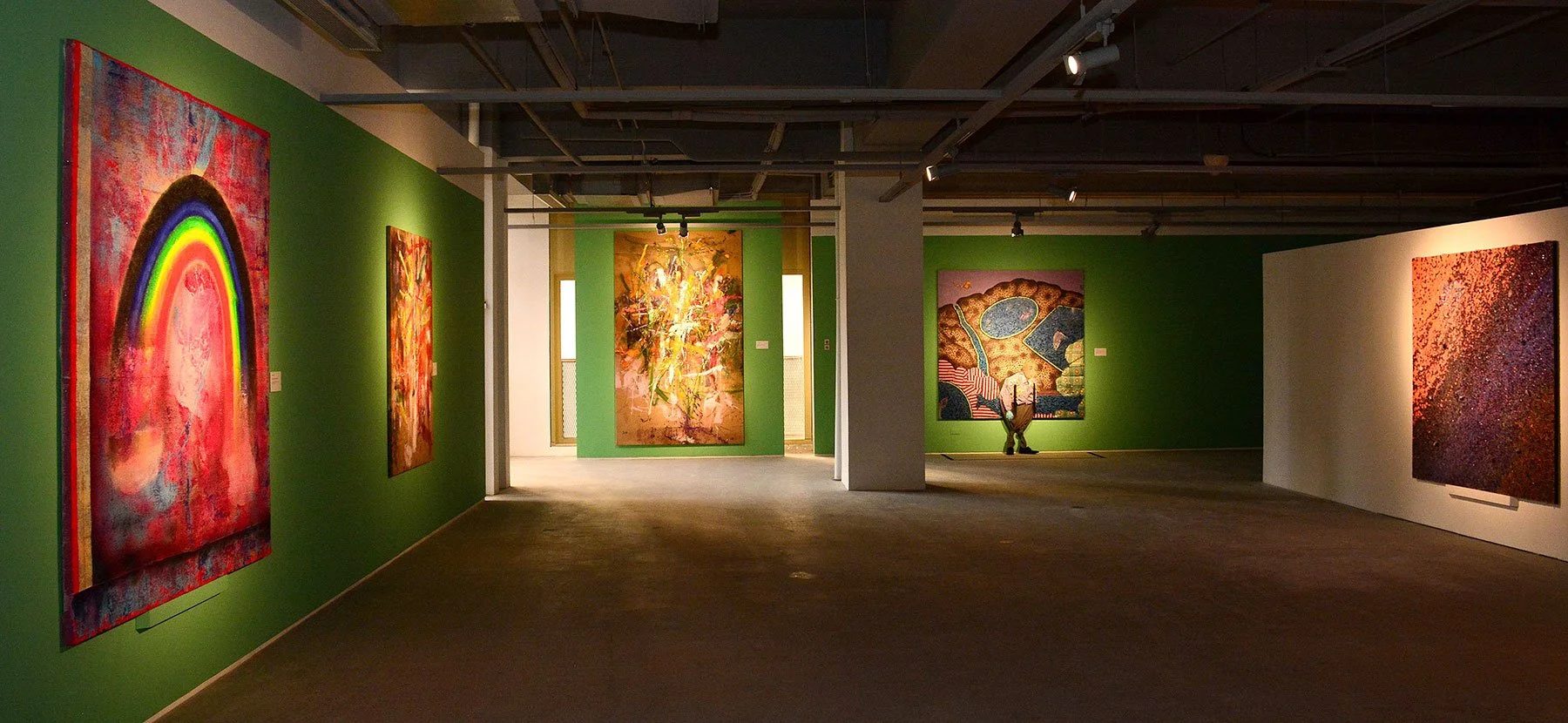 Installation view of Sounds of Blackness, 2023