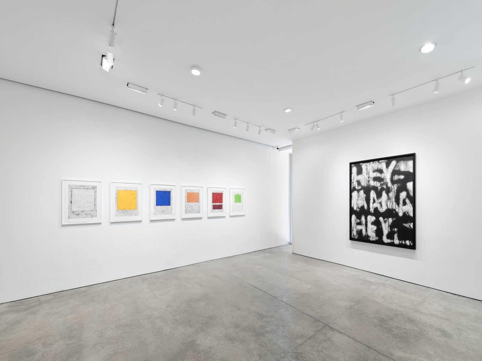 Installation view of Spell It Out, Pace Prints, 2026
