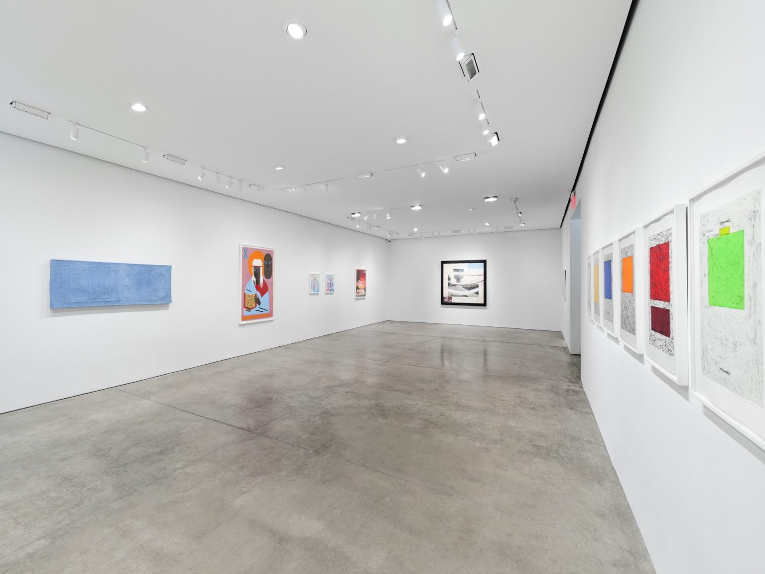 Installation view of Spell It Out, 2026