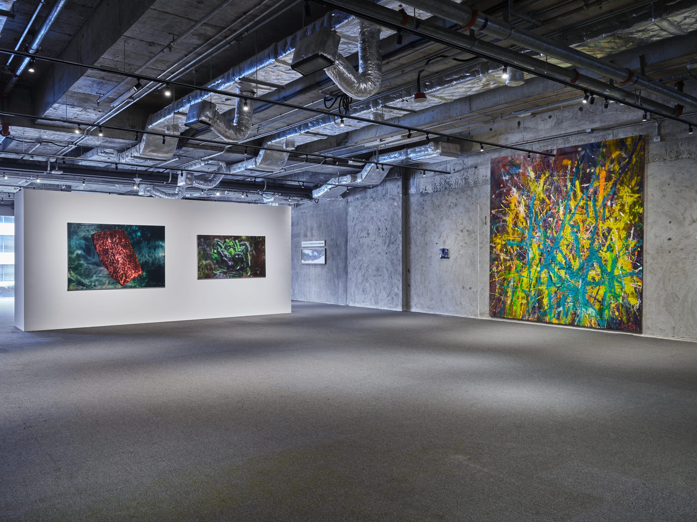 Installation view of The Descendants, 2023