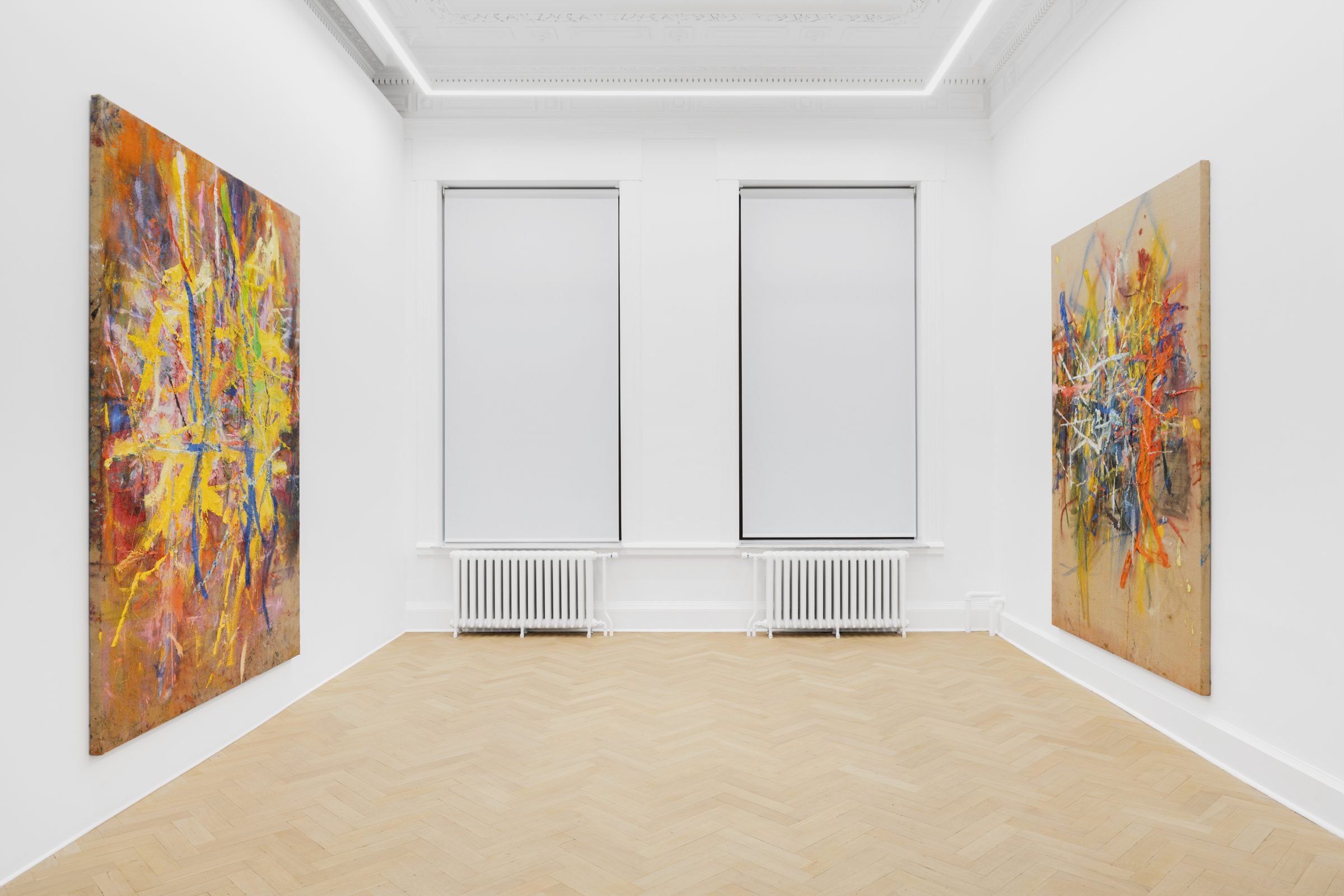 Installation view of Turnip (two kinds of violence), 2021