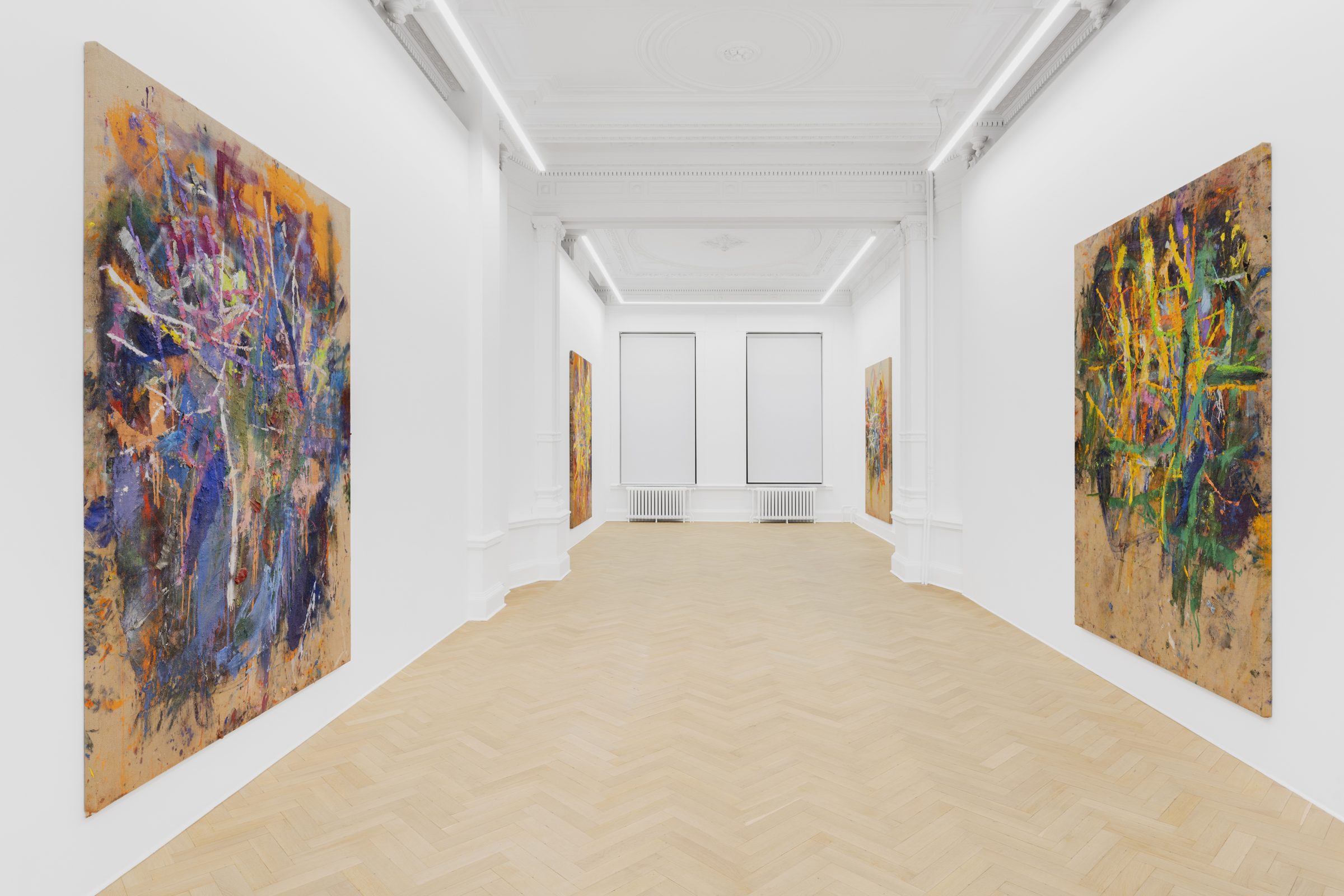 Installation view of Turnip (two kinds of violence), 2021