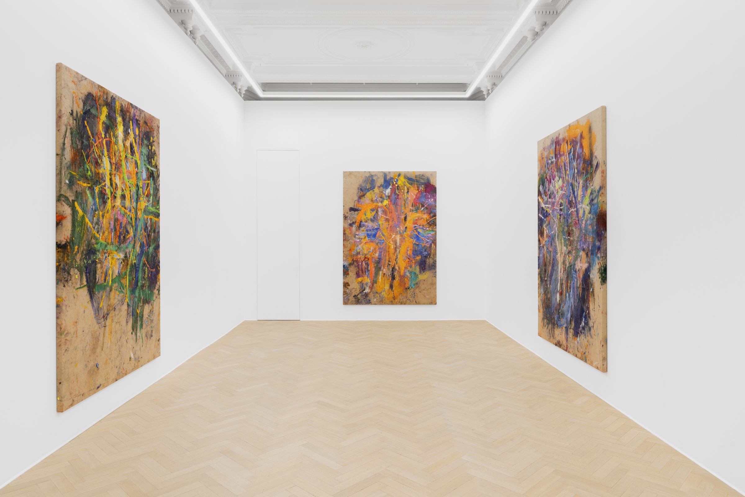 Installation view of Turnip (two kinds of violence), 2021
