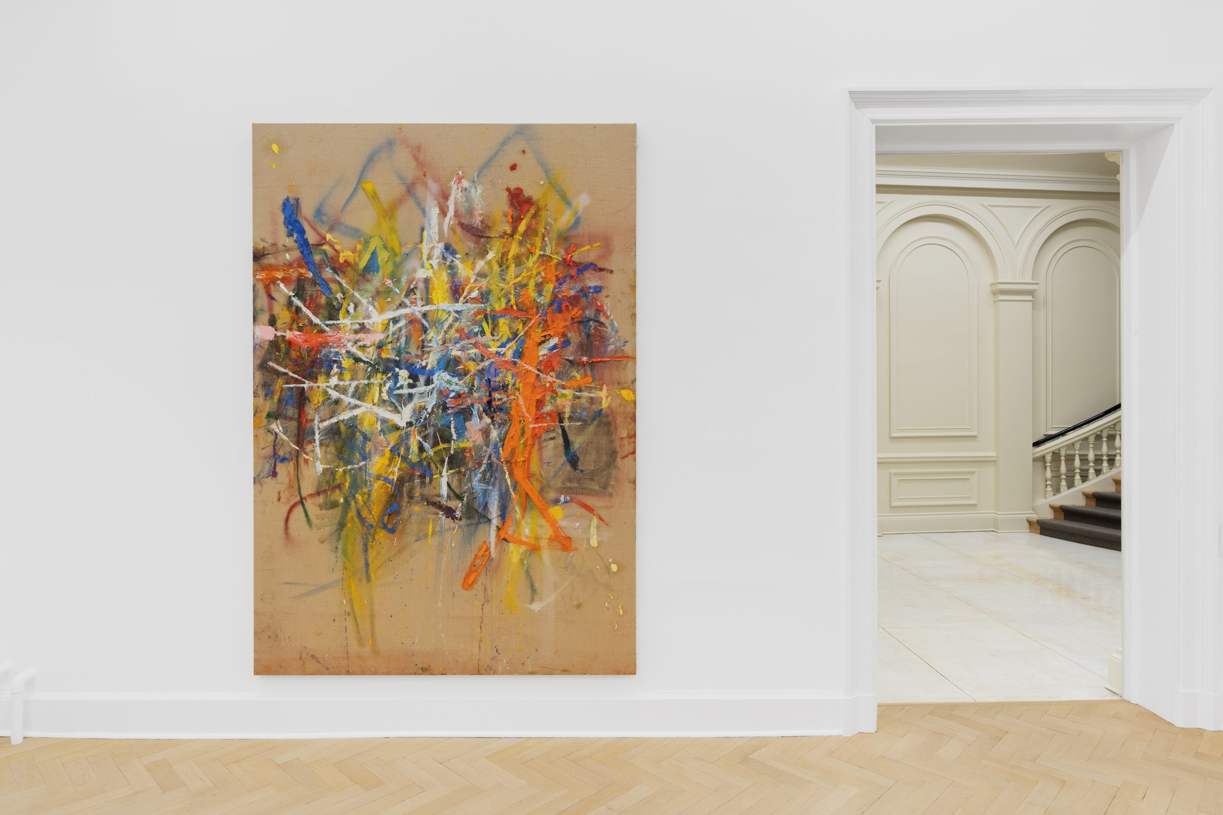Installation view of Turnip (two kinds of violence), 2021