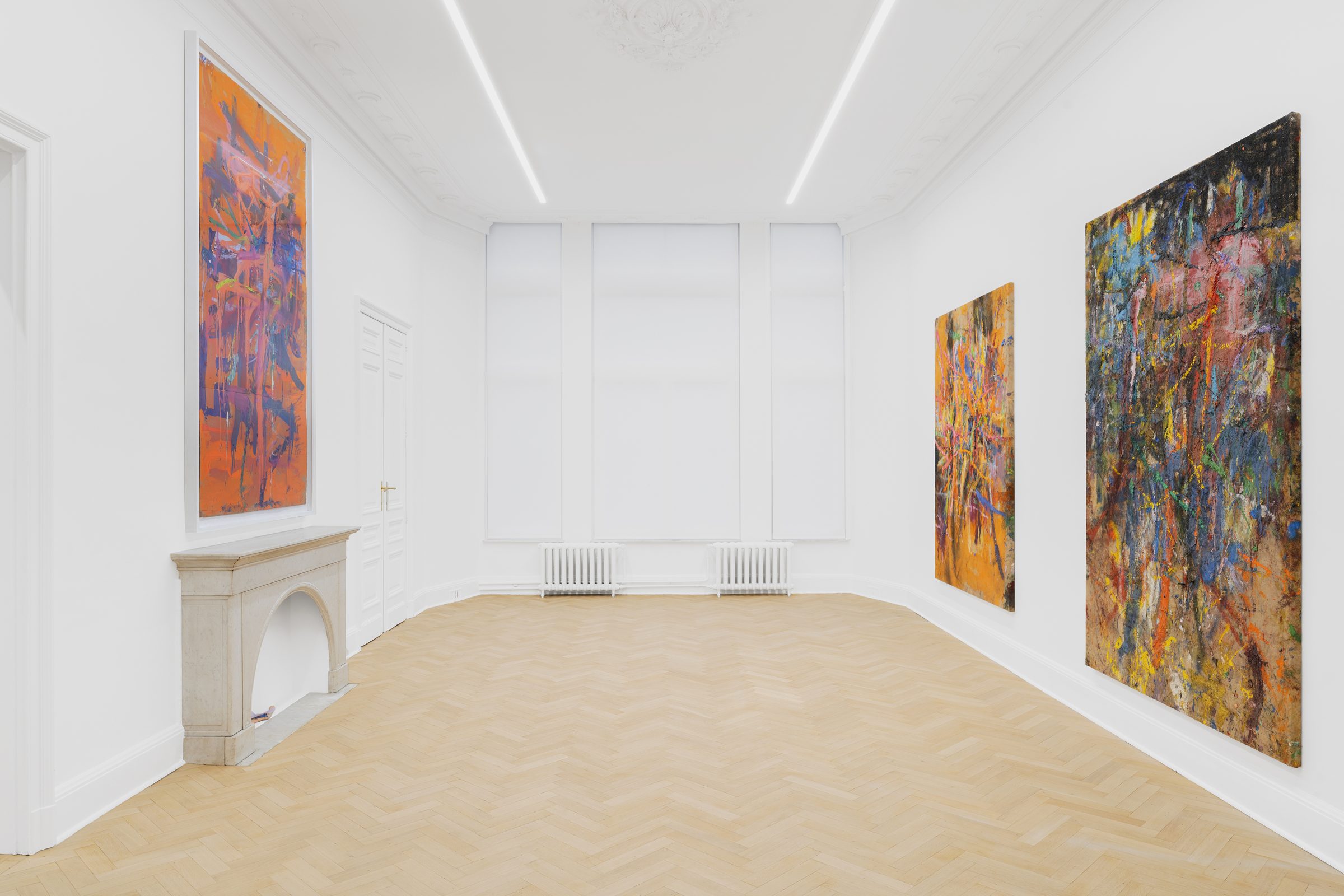 Installation view of Turnip (two kinds of violence), 2021