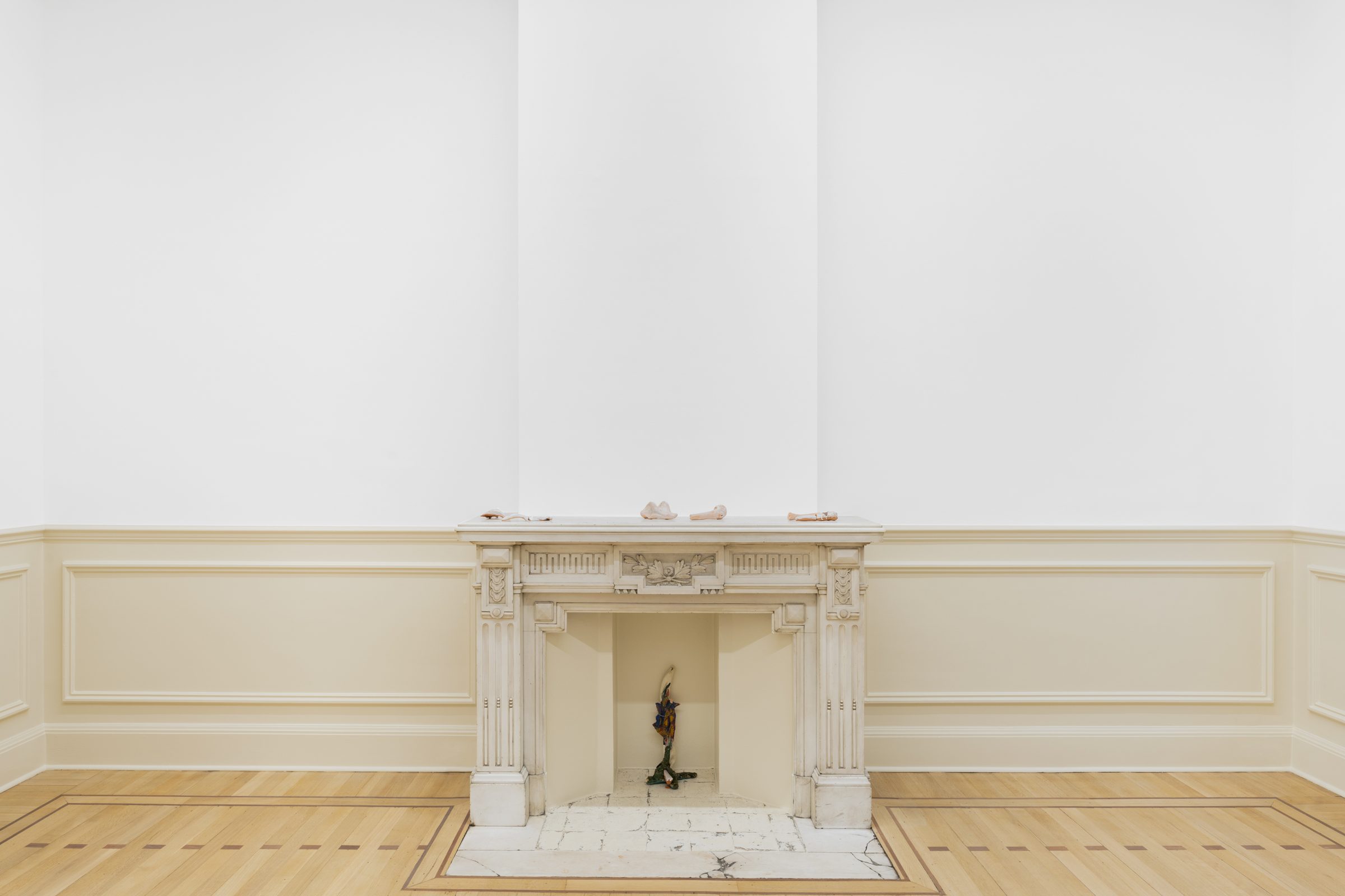 Installation view of Turnip (two kinds of violence), 2021