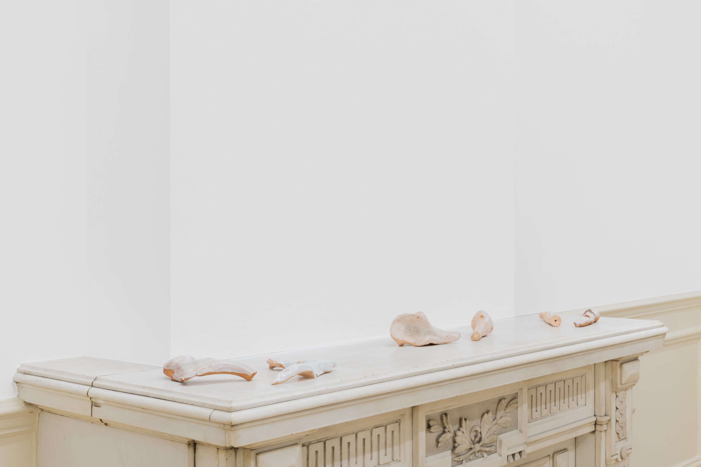 Installation view of Turnip (two kinds of violence), 2021