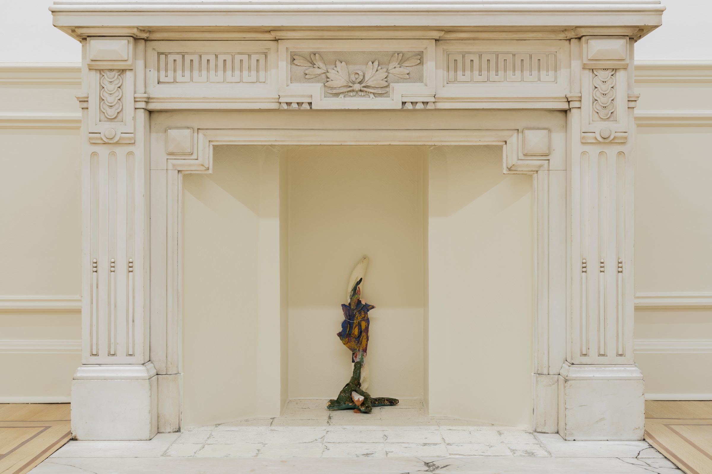 Installation view of Turnip (two kinds of violence), 2021