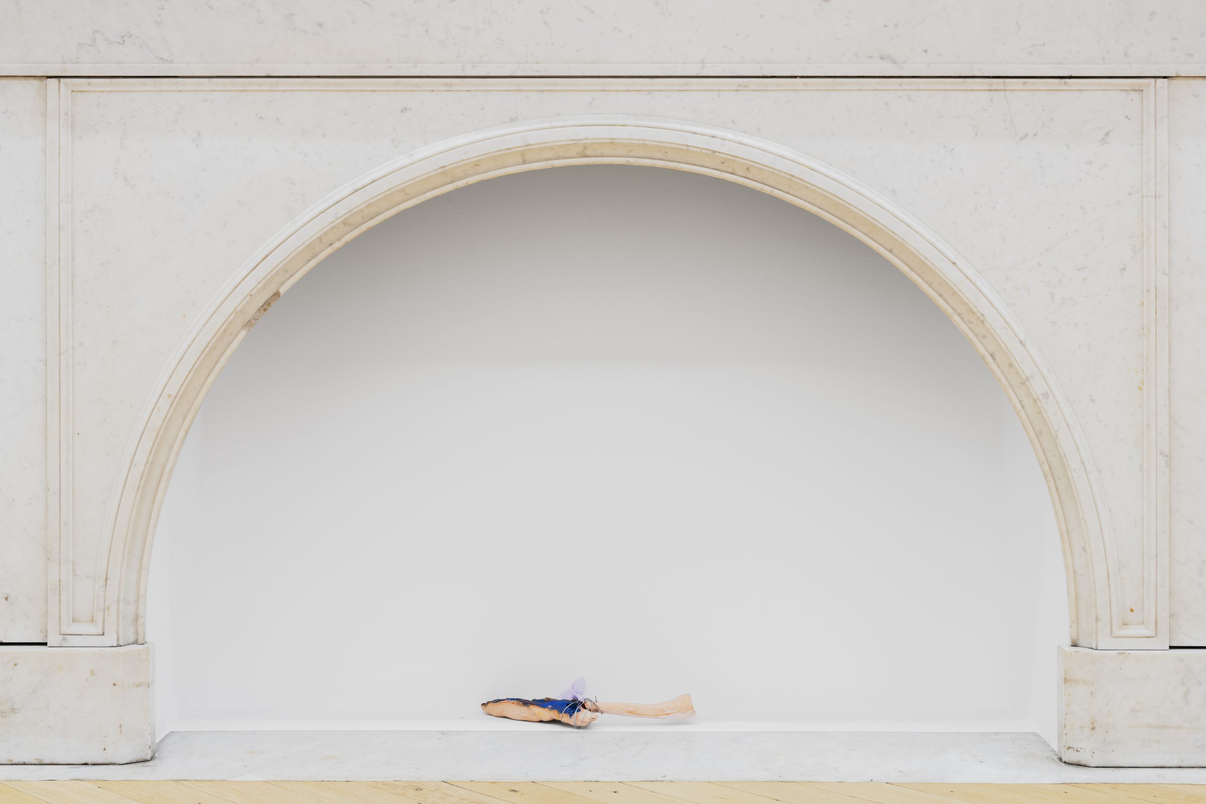 Installation view of Turnip (two kinds of violence), 2021