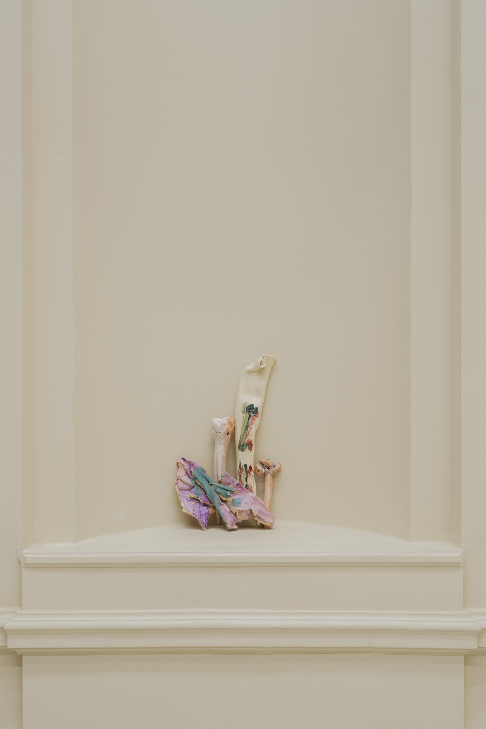 Installation view of Turnip (two kinds of violence), 2021