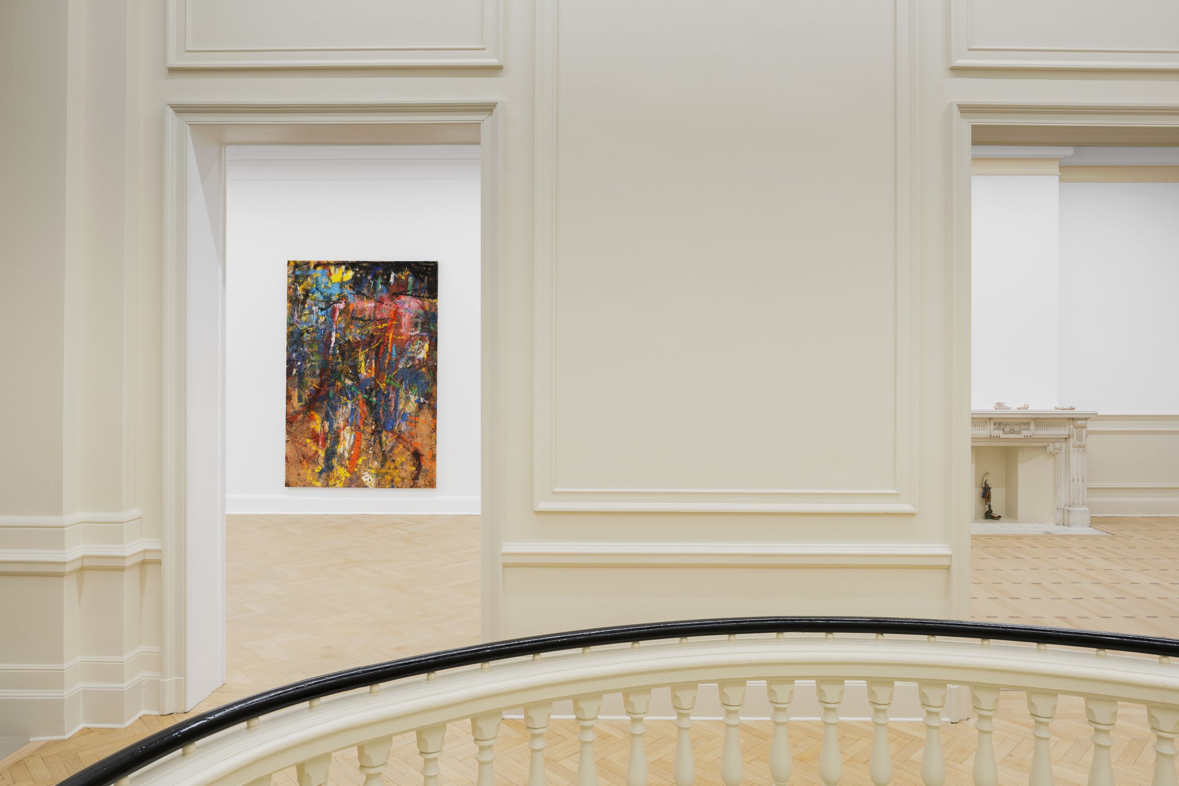 Installation view of Turnip (two kinds of violence), 2021
