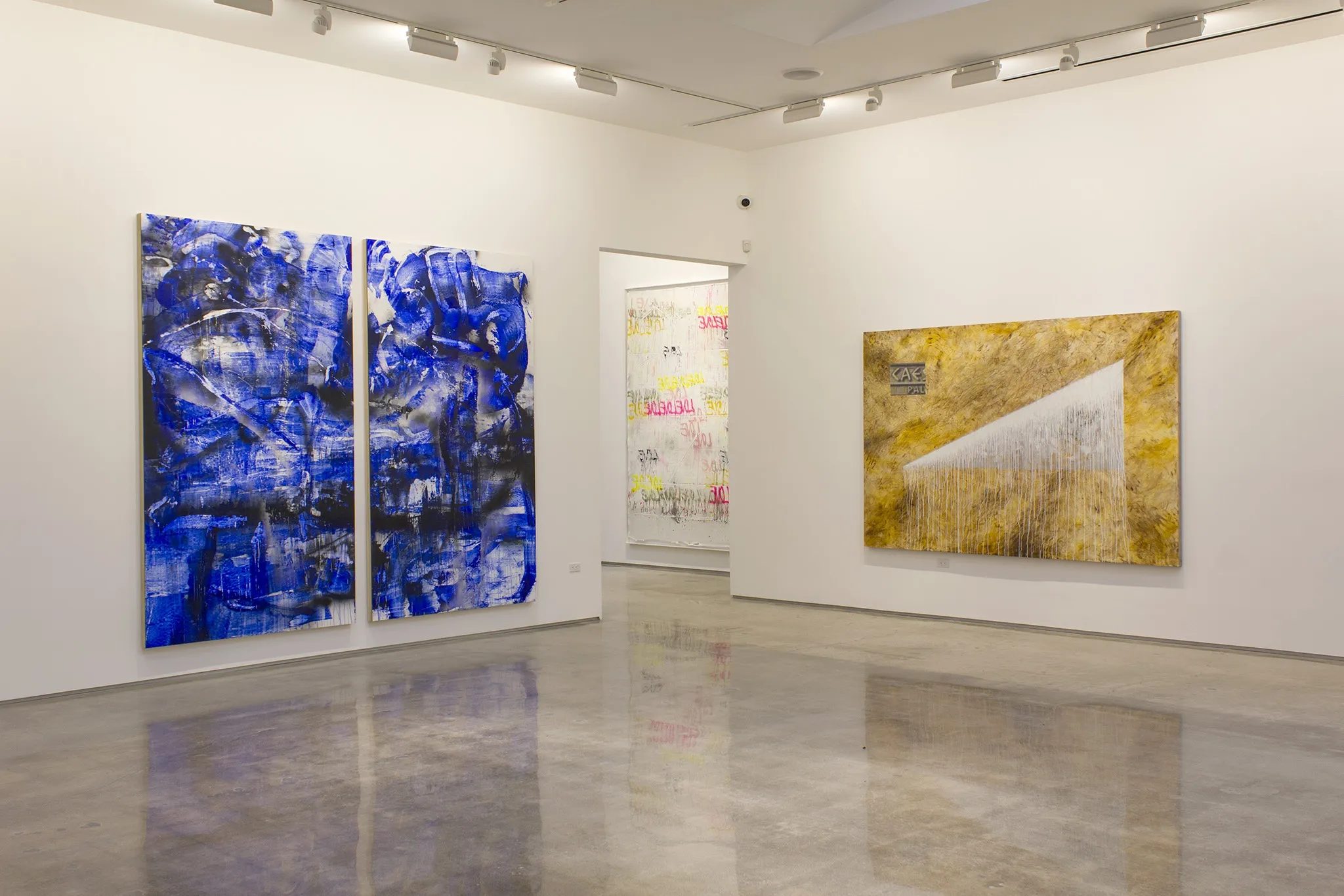 Installation view of Unbound, Edward Cella, Los Angeles, 2015