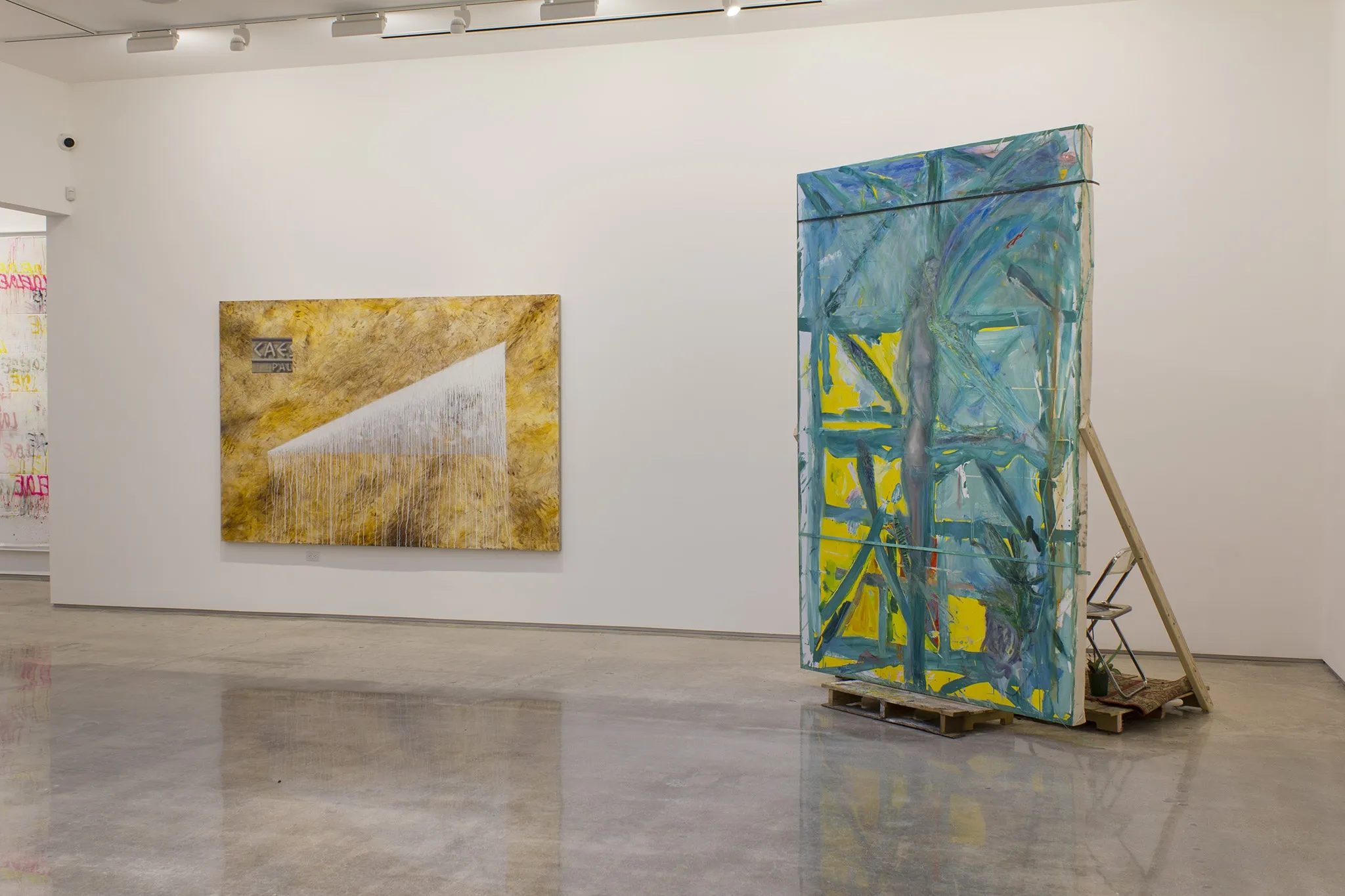 Installation view of Unbound, 2015