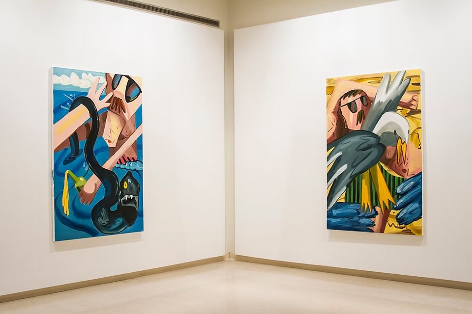Installation view of Vision Valley, 2018