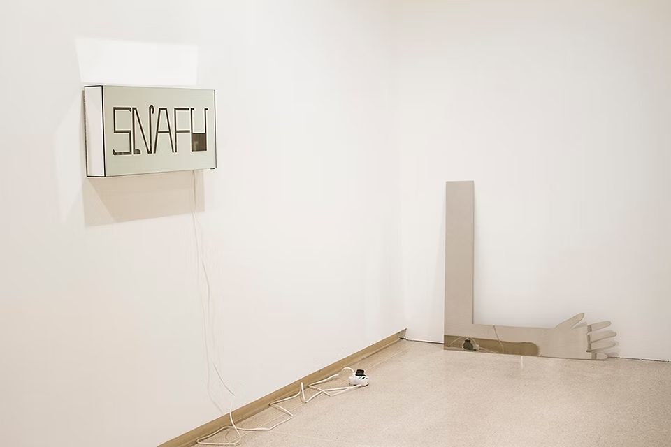 Installation view of Vision Valley, 2018