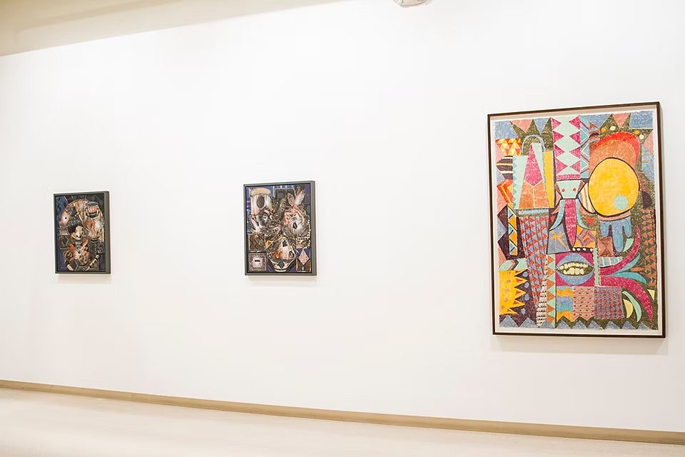 Installation view of Vision Valley, 2018