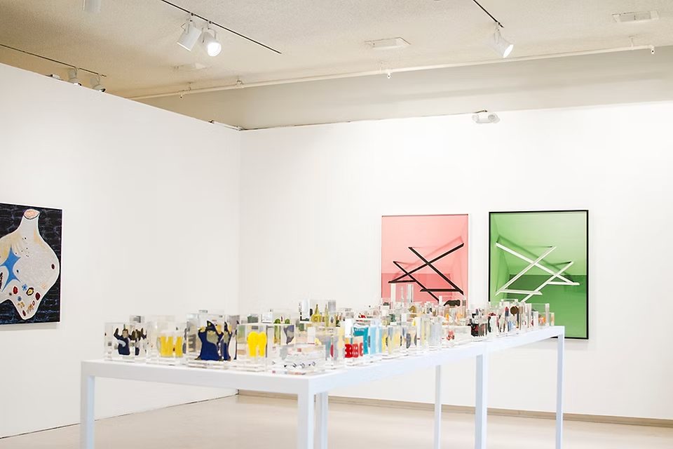 Installation view of Vision Valley, 2018
