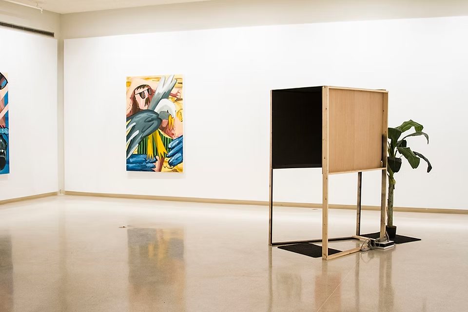 Installation view of Vision Valley, 2018